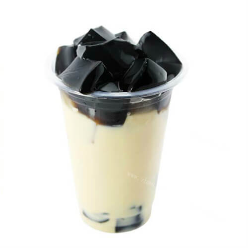 自制仙草奶茶