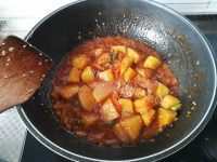 美味韩式酱土豆做法图解13)