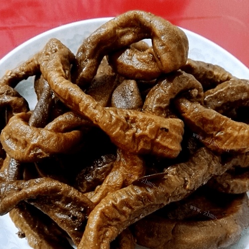 美味的孜然卤小肠