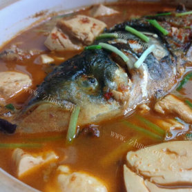 美味的砂锅鲢鱼（减肥版）