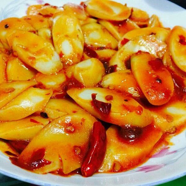 美味辣炒韩国年糕