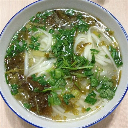 爽滑蛤蜊面蛤汤