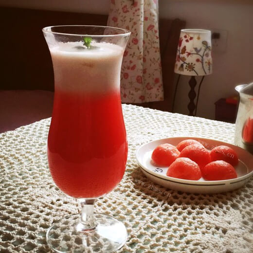 西瓜牛奶汁
