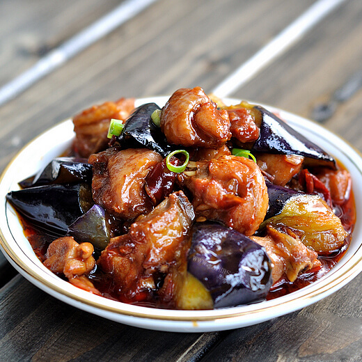 美味的香辣鸡肉