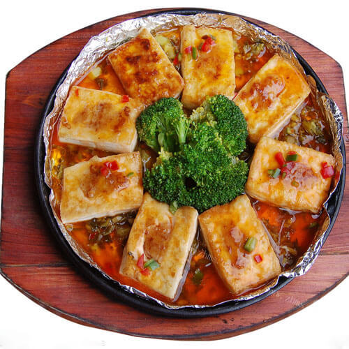 嫩滑酿豆腐