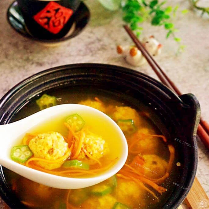 可口的虫草花花旗参香菇汤