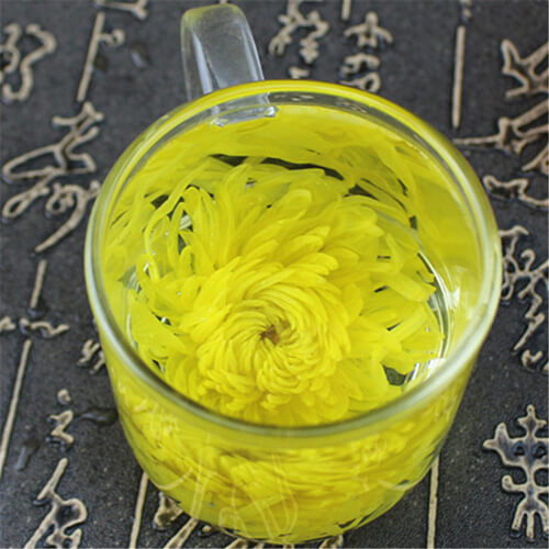清热解渴的金银花胎菊茶