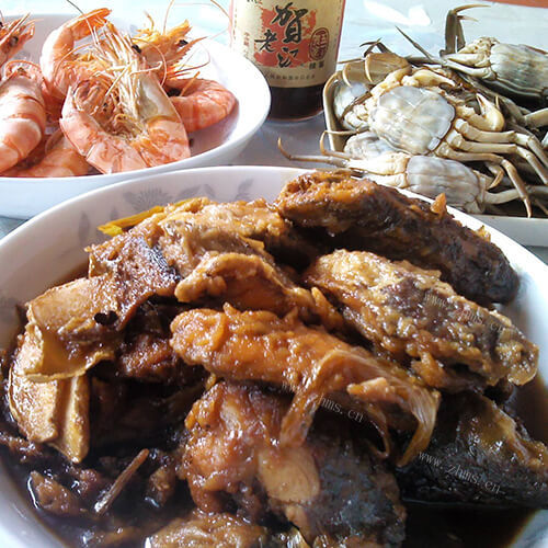 香香的姜葱干煎盲曹鱼块