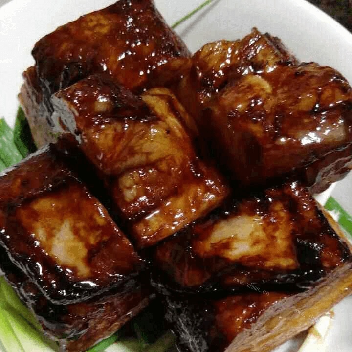 美味的坨子肉做法图解8)
