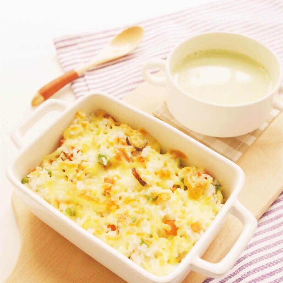 美味奶油焗饭