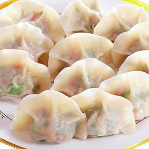 家常韮菜大肉饺子