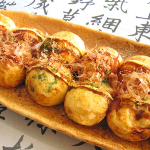 美味土豆章鱼小丸子