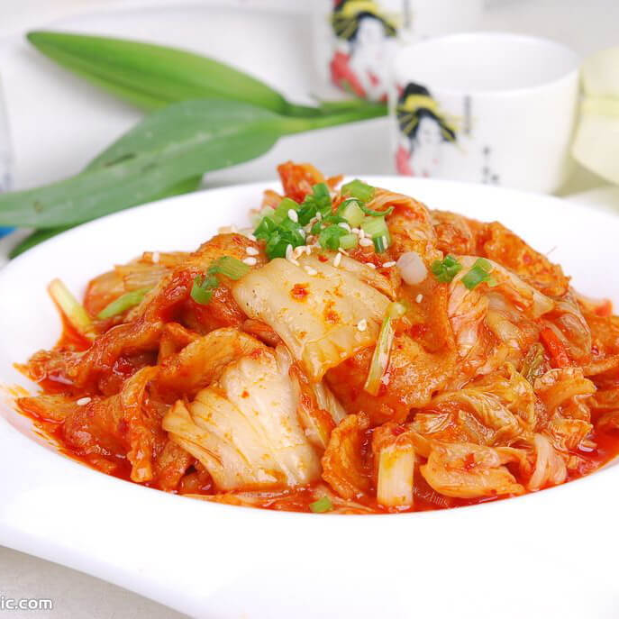 风味泡菜炒鸡柳