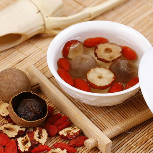 清香雪菊山楂茶