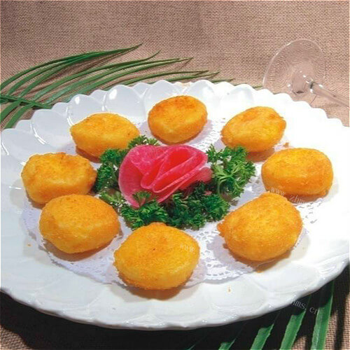 香甜的红枣南瓜饼