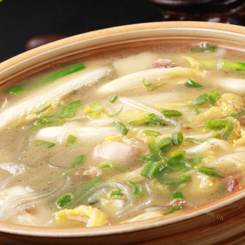 猪肉白菜炖粉条