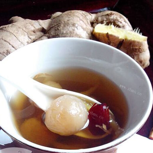 自制红枣桂圆姜茶