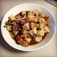 美味肉炖冻豆腐