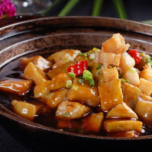 鲜味的咸鱼炒韭菜