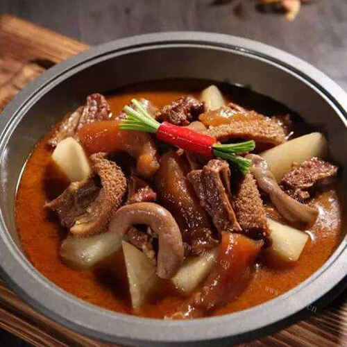 高蛋白三宝烩牛肉