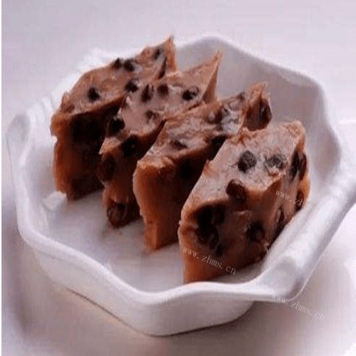 美味的玫瑰莲子糕