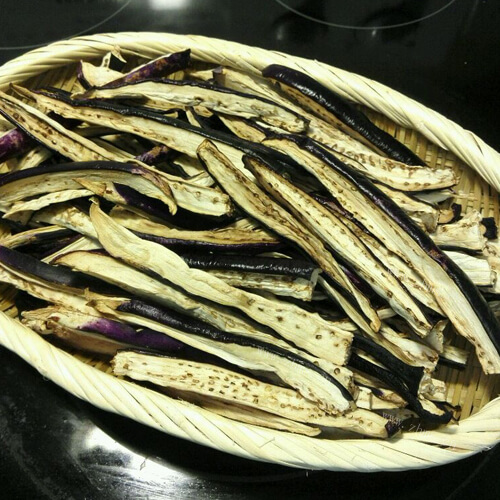 好吃的茄子干