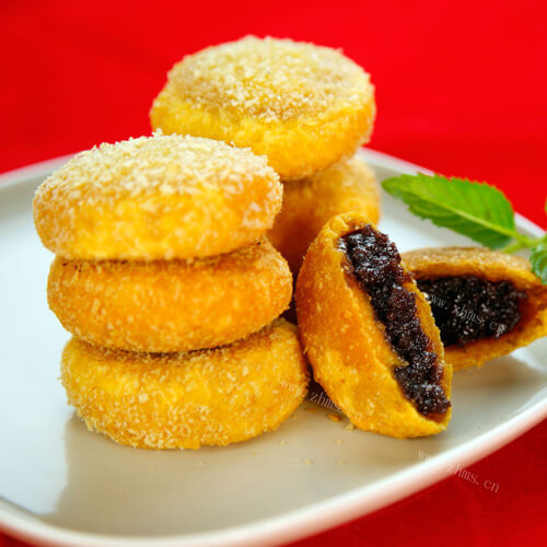 美味清新南瓜软饼