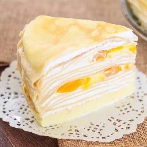 美味奶油千层蛋糕