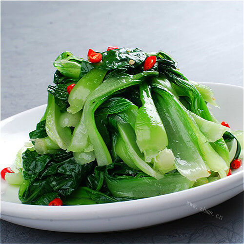 家常炒小白菜
