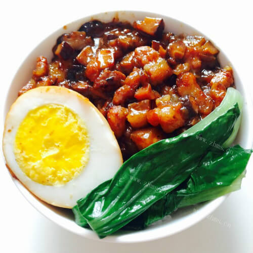 台式卤肉饭