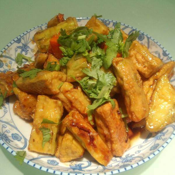 好吃的麻辣脆皮茄子