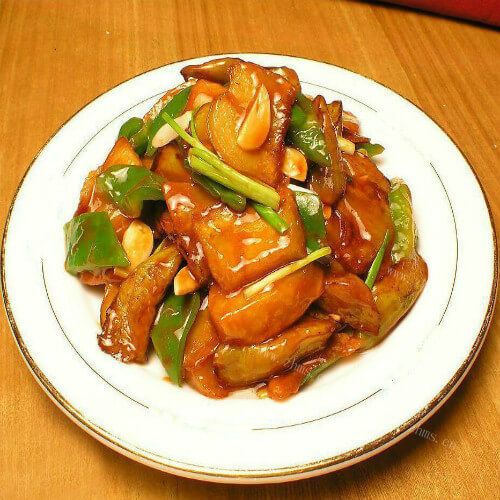美味的茄子炖土豆