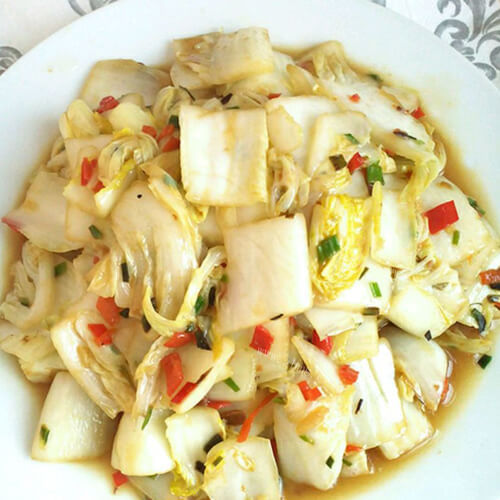 香甜可口奶油白菜