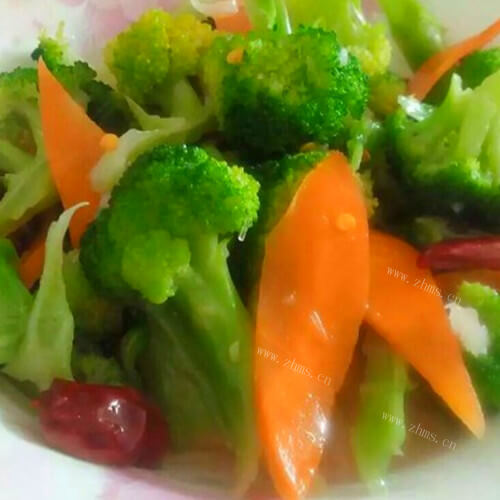有滋味的炝西兰花