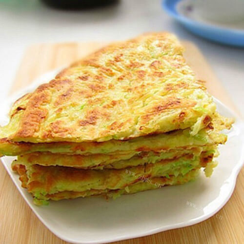 喷香的鸡蛋薄饼