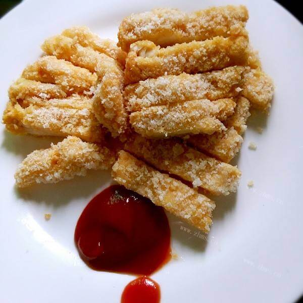 外焦里嫩的香酥炸鸡排条