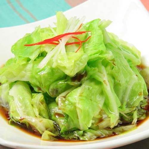 美味的酱爆洋白菜