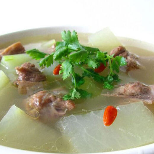美味冬瓜烤鸭汤