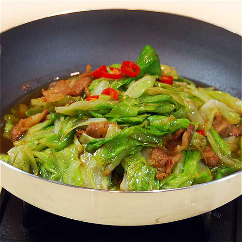 圆白菜炒肉
