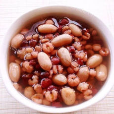 养生美食赤小豆薏米袪湿饮