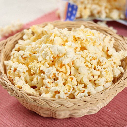 简单版微波炉爆米花