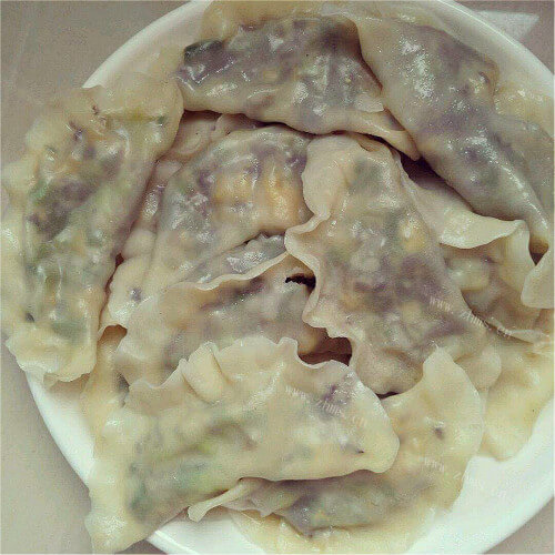 鲜美方瓜鸡蛋饺子