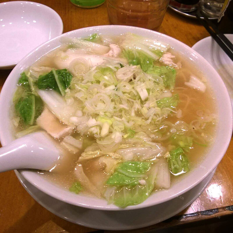 浓香美味的鸡汁面
