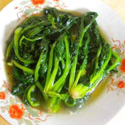 清爽的清炒菠菜