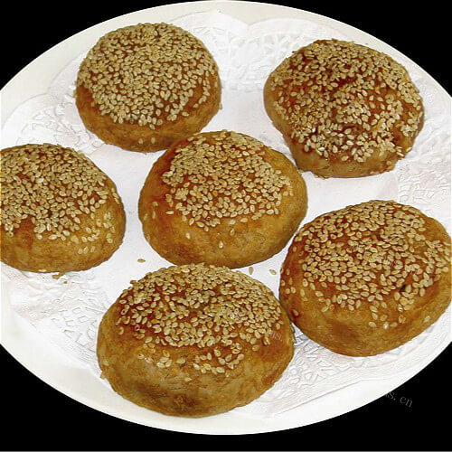 软糯的小麻饼