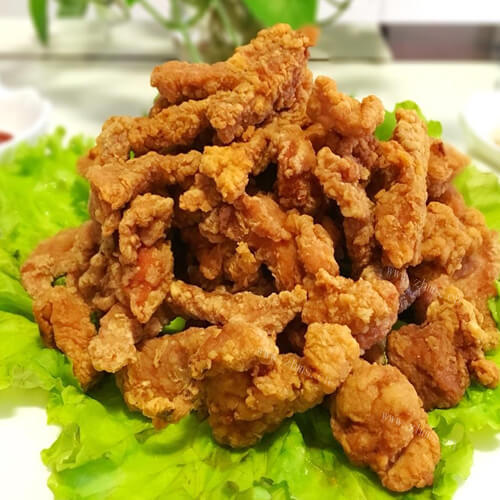 美味的泉州炸醋肉