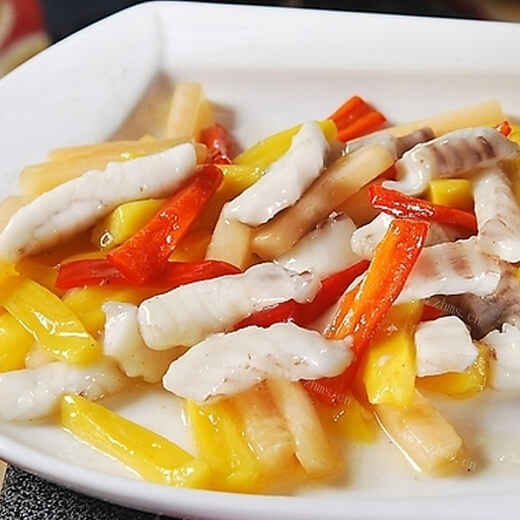 新颖的素炒菠萝蜜