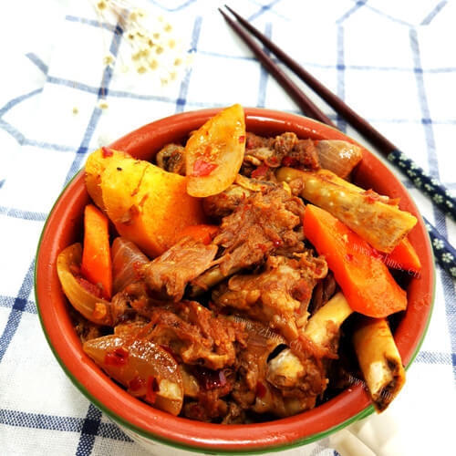 美味麻辣回锅羊肉