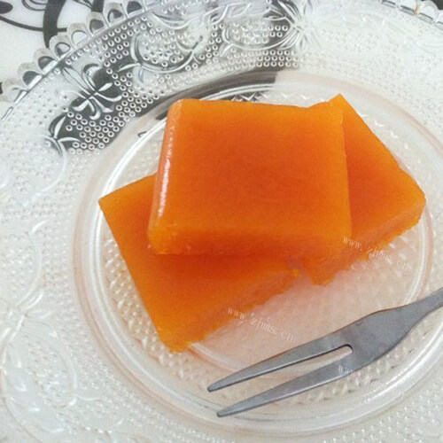 清新美味郁金香南瓜羊羹