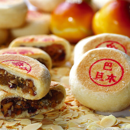 特色美味咖喱羊肉苏式月饼